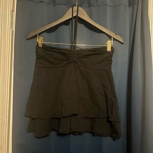 Wild Fable Black Layered Tank Top